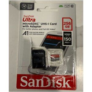 SanDisk 256GB Ultra MicroSDXC Memory Card